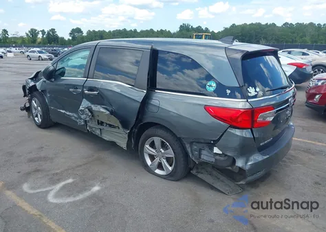 2019 Honda Odyssey Ex from USA, damaged, VIN 5FNRL6H54KB043116
